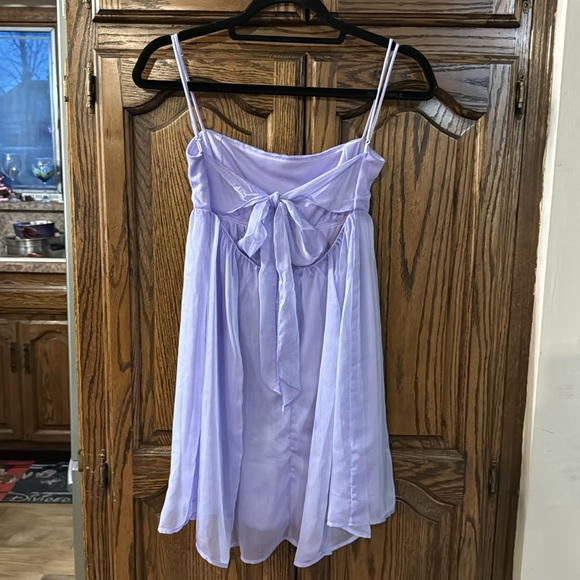 EUC!💜💜Lucy in the Sky Juno Baby Doll Dress in Lavender, Size M - Picture 2 of 6